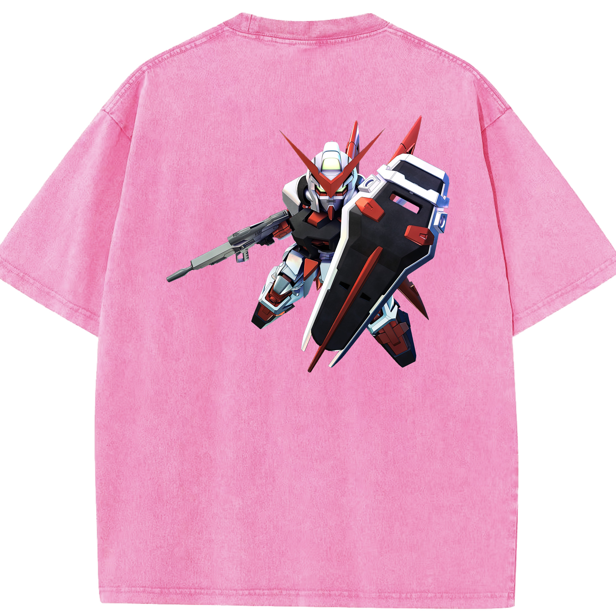 （画像用） 機動戦士ガンダム Mobile Suit Gundam 綿100% ヴィンテージ風 半袖Tシャツ（背面プリント）